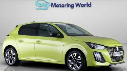 Used Peugeot 208 Allure 101 HP (74 kW) 2024 Yellow Hatchback