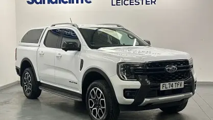 Used Ford Ranger Wildtrack 241 HP (177 kW) 2024 White Pickup