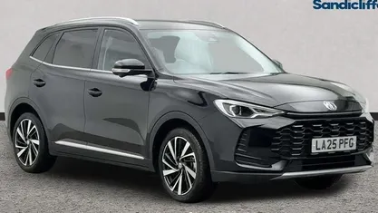 Used MG ZS Trophy 196 HP (144 kW) 2024 Metallic black pearl SUV