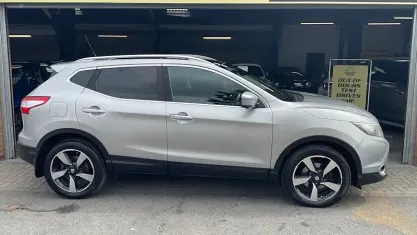 Used Nissan Qashqai N-TEC 110 HP (80 kW) 2014 Silver SUV