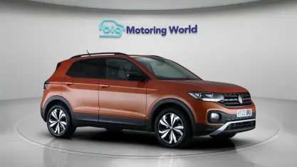 Used VW T-Cross Black Edition 110 HP (80 kW) 2023 Orange SUV