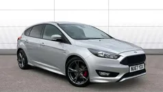 Silver Used 2017 Ford Focus ST-Line X Hatchback | £7,953 (Good price)