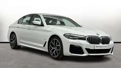 White Used 2023 BMW 520 M Sport Sedan | £32,100 (Fair price)