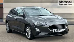 Grey Used 2021 Ford Focus Titanium X Hatchback | £14,203 (Fair price)