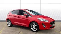 Red Used 2020 Ford Fiesta Titanium Hatchback | £11,445 (Fair price)