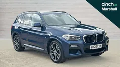 Blue Used 2020 BMW X3 M Sport SUV | £26,246 (Good price)