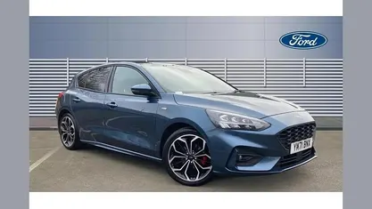 Used Ford Focus ST-Line X 155 HP (114 kW) 2021 Blue Hatchback