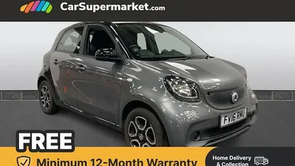Used Smart ForFour Premium 90 HP (66 kW) 2016 Grey Hatchback