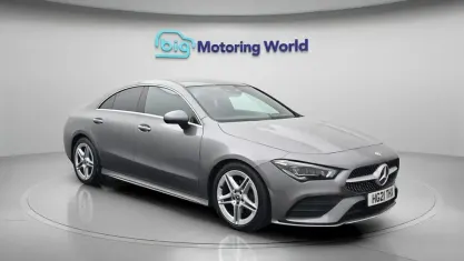 Used Mercedes CLA180 AMG line 136 HP (100 kW) 2021 Grey Coupe