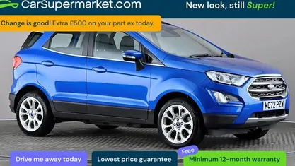 Used Ford Ecosport Titanium 125 HP (91 kW) 2022 SUV