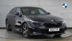 Black Used 2024 BMW 520 M Sport Sedan | £43,489 (Fair price)
