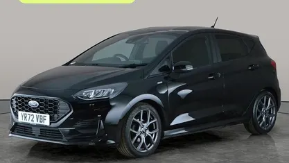 Used Ford Fiesta ST-Line 125 HP (91 kW) 2022 Black Hatchback
