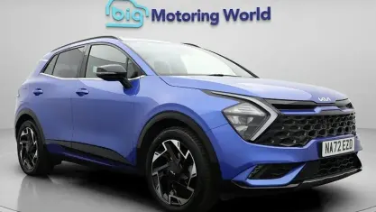 Used Kia Sportage GT-Line 265 HP (194 kW) 2022 Blue SUV