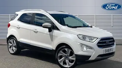 Used Ford Ecosport Titanium 101 HP (74 kW) 2018 White SUV