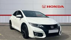 White Used 2017 Honda Civic SE Plus Hatchback | £10,922 (Fair price)