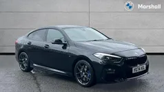 Black sapphire Used 2024 BMW 220 M Sport Sedan | £27,846 (Fair price)