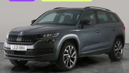 Used Skoda Kodiaq SportLine 150 HP (110 kW) 2021 Grey SUV