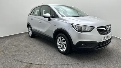 Used Vauxhall Crossland X S 110 HP (80 kW) 2019 Silver SUV