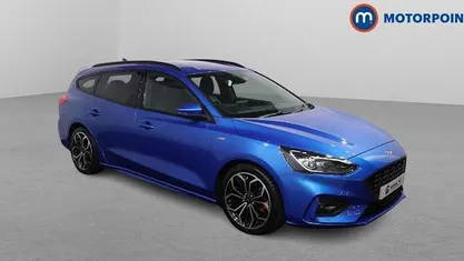 Used Ford Focus ST-Line X 125 HP (91 kW) 2020 Blue Estate