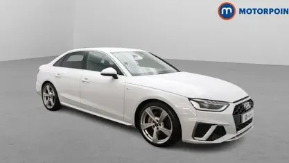 Used Audi A4 S-Line 204 HP (150 kW) 2024 White Sedan