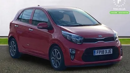 Used Kia Picanto 84 HP (61 kW) 2018 Red Hatchback