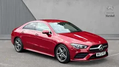 Red Used 2022 Mercedes CLA220 AMG Line Premium Sedan | £23,200 (Fair price)