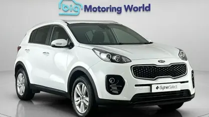 Begagnad Kia Sportage 177 HK (130 kW) 2018 Vit SUV