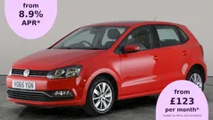 Red Used 2015 VW Polo SE Hatchback | £8,252 (Fair price)