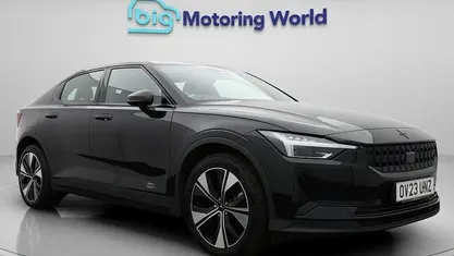 Begagnad Polestar 2 Standard Range Single Motor 169 kW (231 HK) 2022 Svart Halvkombi