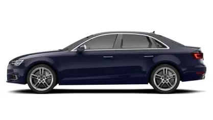 Used Audi A4 S-Line 190 HP (139 kW) 2017 Blue Sedan