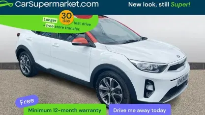 Used Kia Stonic 120 HP (88 kW) 2019 White SUV