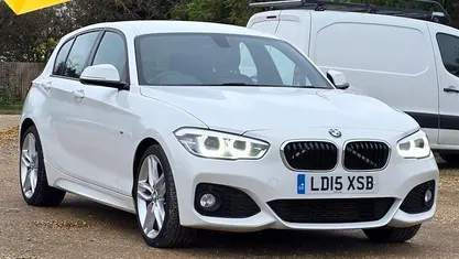 Used BMW 118 M Sport 136 HP (100 kW) 2015 White Hatchback