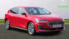 Red Used 2022 Ford Focus Titanium Hatchback | £14,399 (Fair price)