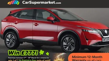 Used Nissan Qashqai Acenta Premium 158 HP (116 kW) 2022 Red SUV