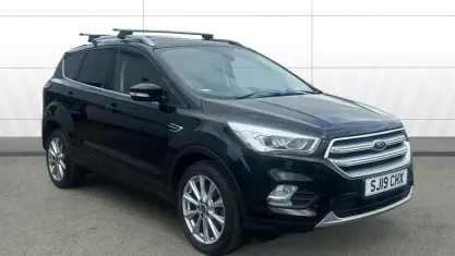 Used Ford Kuga Titanium 150 HP (110 kW) 2019 Black SUV