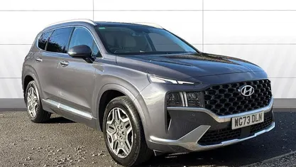 Blue Used 2023 Hyundai Santa Fe Ultimate SUV | £33,723 (Fair price)