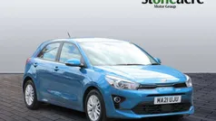 Blue Used 2021 Kia Rio 2 Hatchback | £10,995 (Fair price)