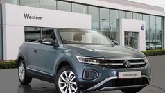 Blue Used 2023 VW T-Roc Cabriolet Style Cabriolet | £24,999 (Fair price)