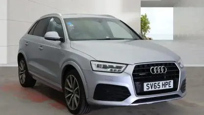 Used Audi Q3 S-line plus 184 HP (135 kW) 2015 Silver SUV