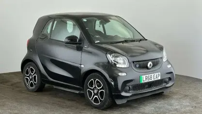 Used Smart ForTwo Electric Drive Premium 60 kW (82 HP) 2018 Black Coupe