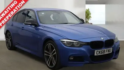 Used BMW 320 M Sport 190 HP (139 kW) 2018 Blue Sedan