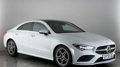 White Used 2021 Mercedes CLA180 AMG Line Premium Plus Sedan | £18,350 (Fair price)