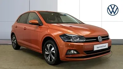 Orange Used 2021 VW Polo Match Hatchback | £13,536 (Fair price)