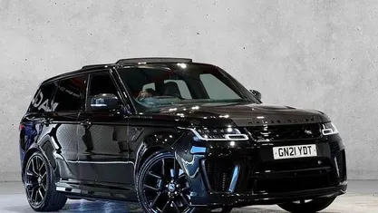 Used 2021 Land Rover Range Rover Sport SVR SUV | £47,990 (Fair price)