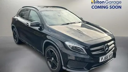 Used Mercedes GLA220 AMG line 177 HP (130 kW) 2016 Black SUV