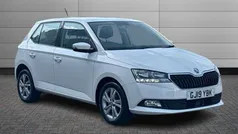 White Used 2019 Skoda Fabia SE Hatchback | £9,695 (Fair price)