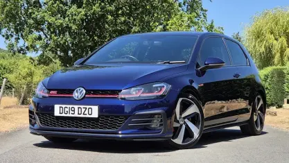 Used VW Golf VII GTI 245 HP (180 kW) 2019 Blue Hatchback