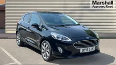 Black Used 2018 Ford Fiesta Zetec Hatchback | £8,290 (Fair price)