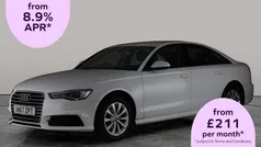 White Used 2017 Audi A6 Comfort Sedan | £12,348 (Fair price)