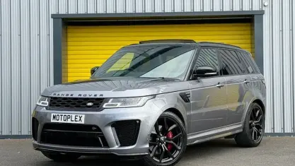 Used Land Rover Range Rover Sport SVR 575 HP (422 kW) 2021 Grey SUV